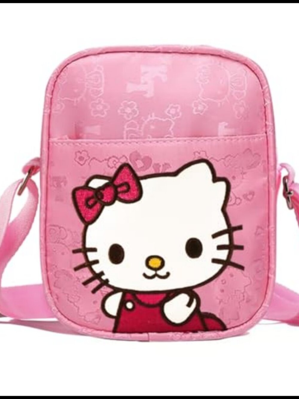 Girls Canvas Mini Purse Crossbody Bag Small Wallet with Zippered Compartments